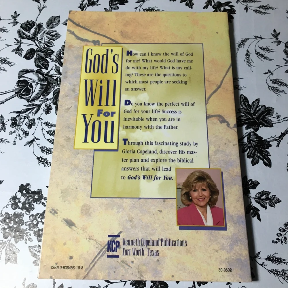 Gods Will For You by Gloria Copeland (1994, Trade Paperback)